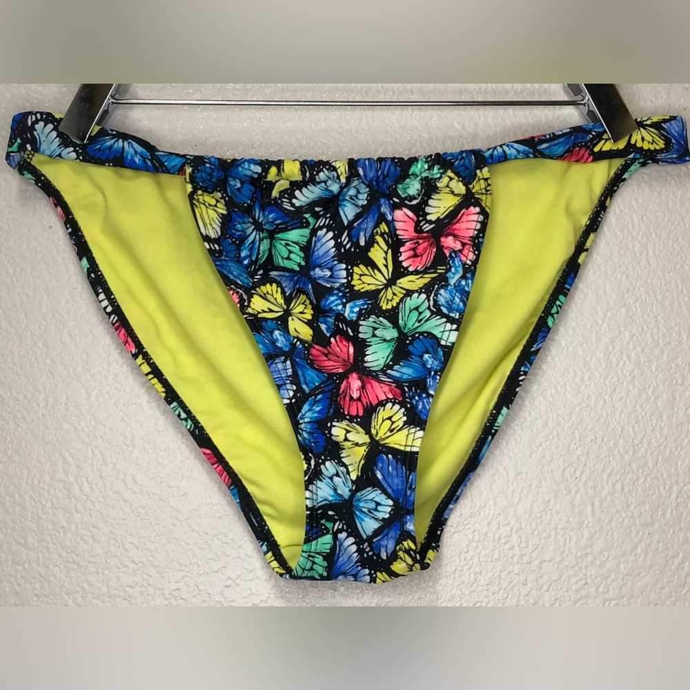 No Boundaries bikini bottom Multicolor Butterfly juniors large